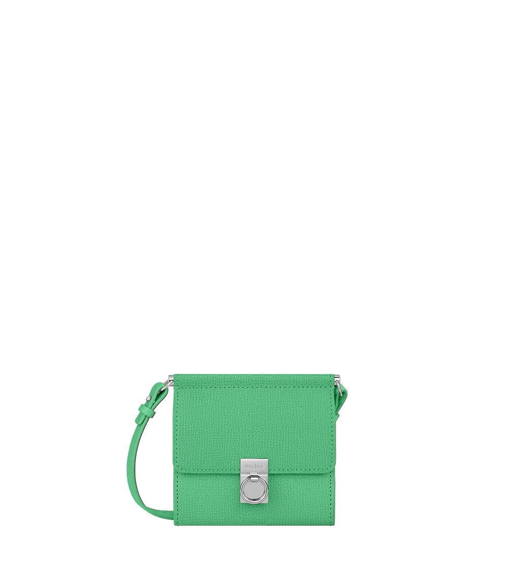 ポレーヌ 財布 カスタマイズ 値段 - Polene Numéro Sept Crossbody 緑